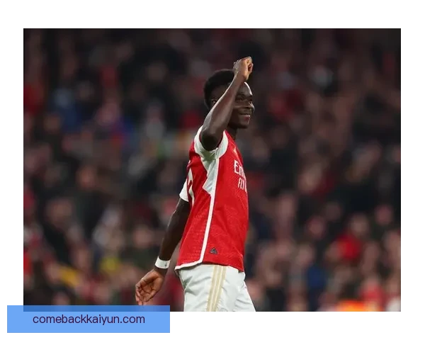 英格兰萨卡持续提升，展现出无限潜力与竞技状态。